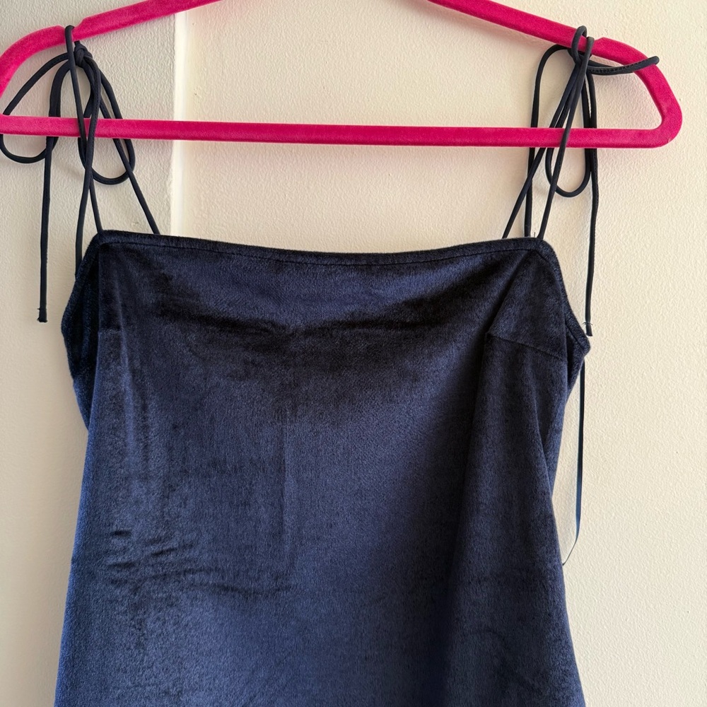 Abercrombie & Fitch Black Velvet Top